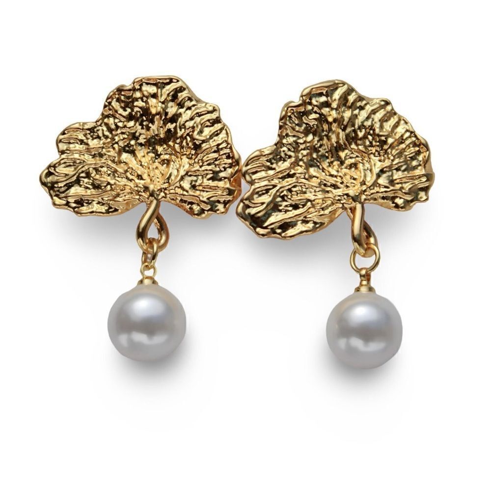 ginkgo earrings H168